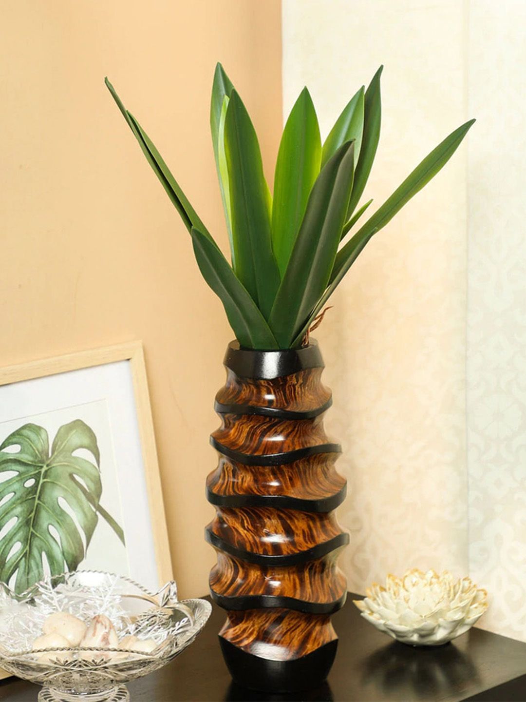 PolliNation Green Real Touch Dracaena Plant Price in India