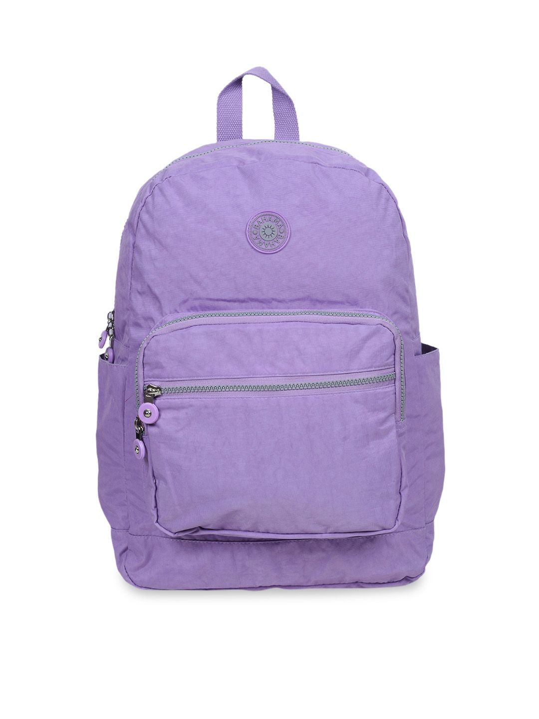 BAHAMA Unisex Purple Solid Backpack Price in India