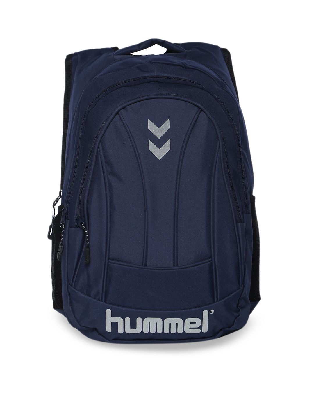 hummel Unisex Blue Solid Backpack Price in India