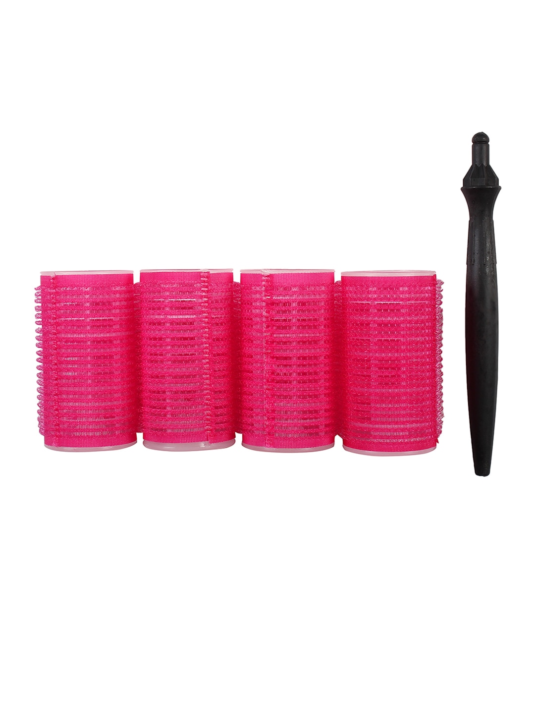 Babila Women Pink Set of 4 Curler Hair Brush Price in India
