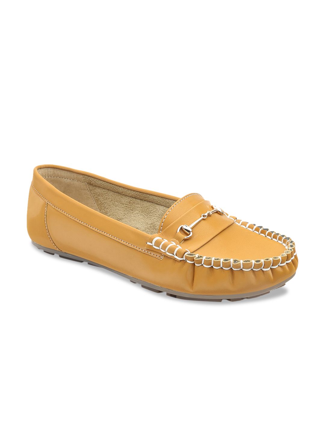 VALIOSAA Women Beige Loafers Price in India