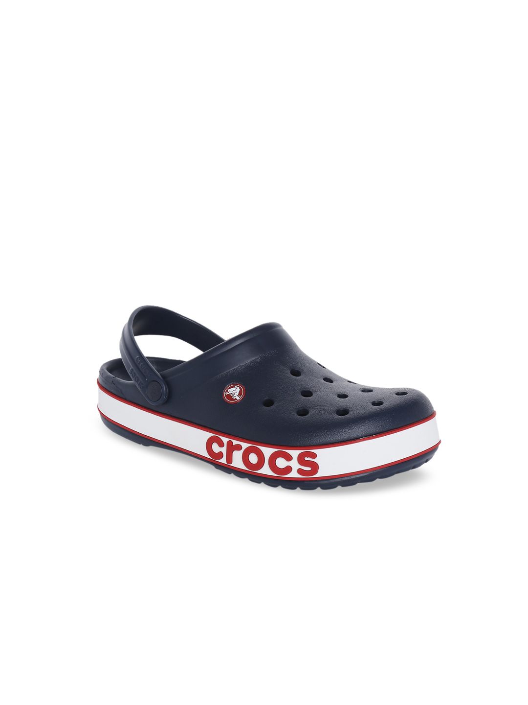 Crocs Crocband Unisex Navy Blue Clogs with Cut-Outs Price in India
