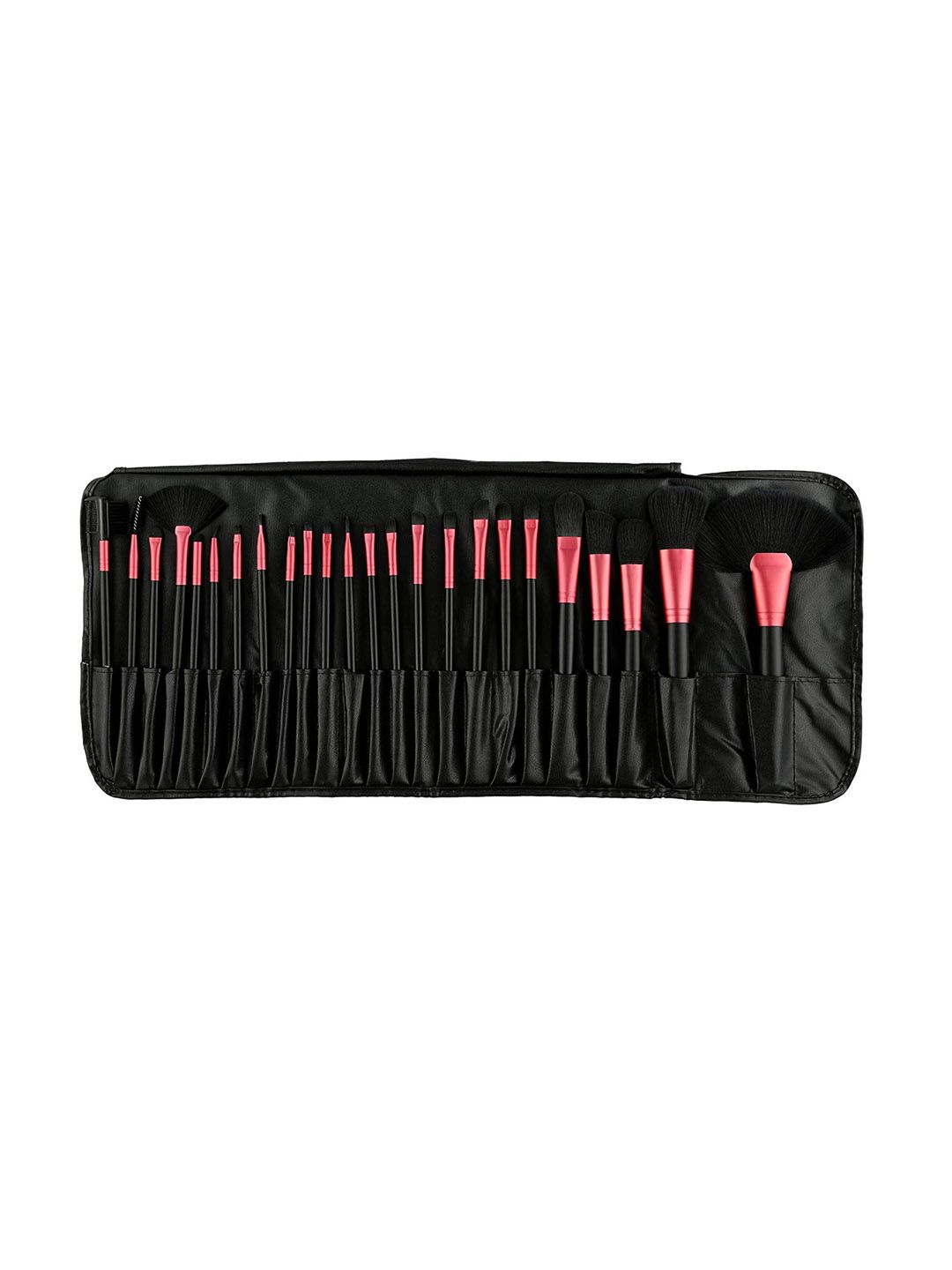 Foolzy Set of 24 Makeup Brushes With Storage Pouch Price in India