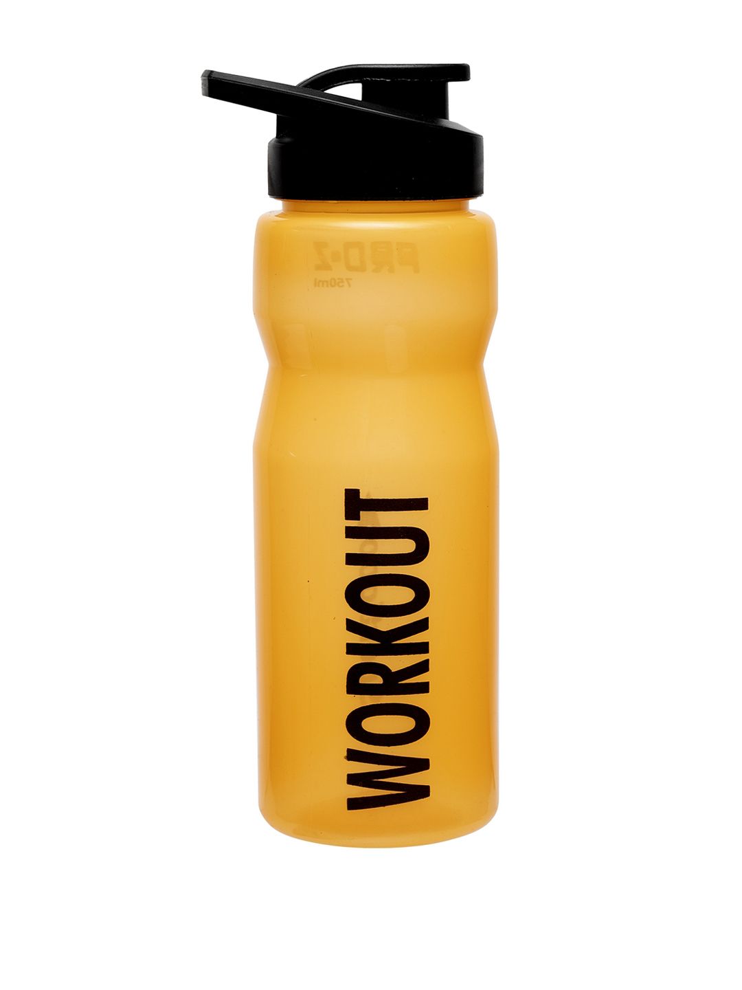 Sportigoo Unisex Orange & Black Solid PRO-Z Translucent Water Bottle 750ml Price in India
