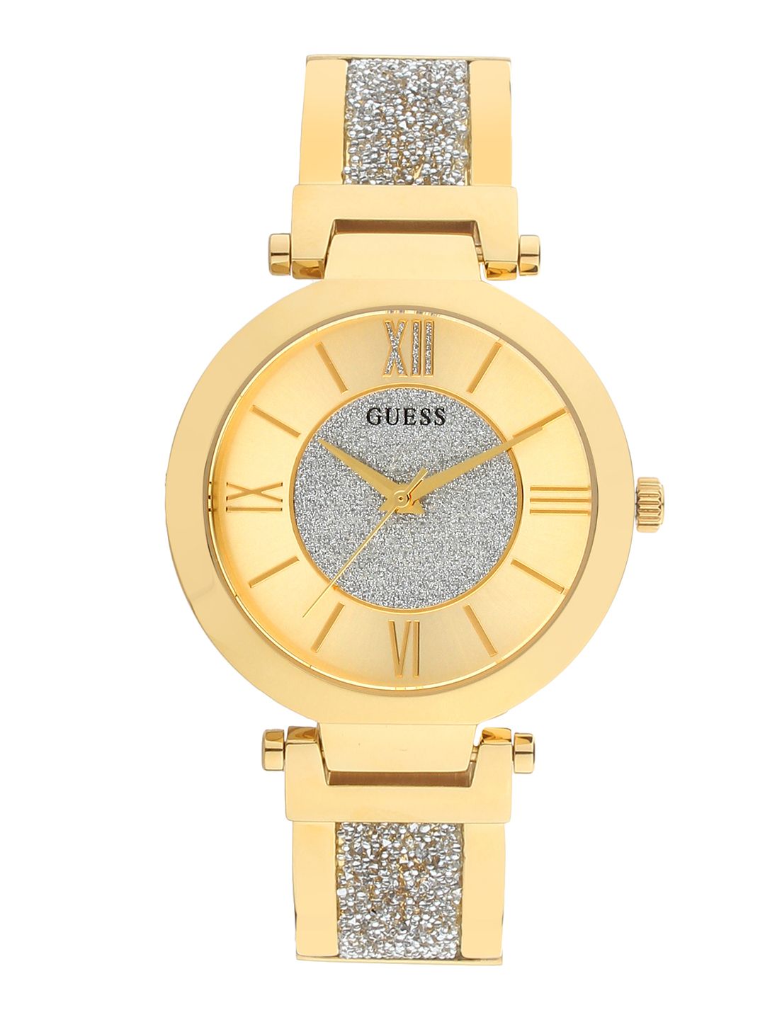 GUESS Women Champagne Analogue Watch W1288L2 Price in India