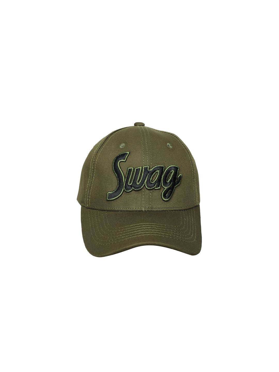 FabSeasons Unisex Green Embroidered Baseball Cap Price in India