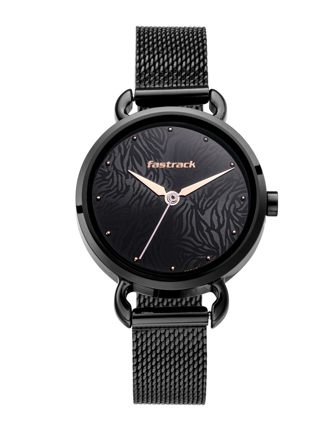 Fastrack Women Black Analogue Watch 6221NM02 Price in India