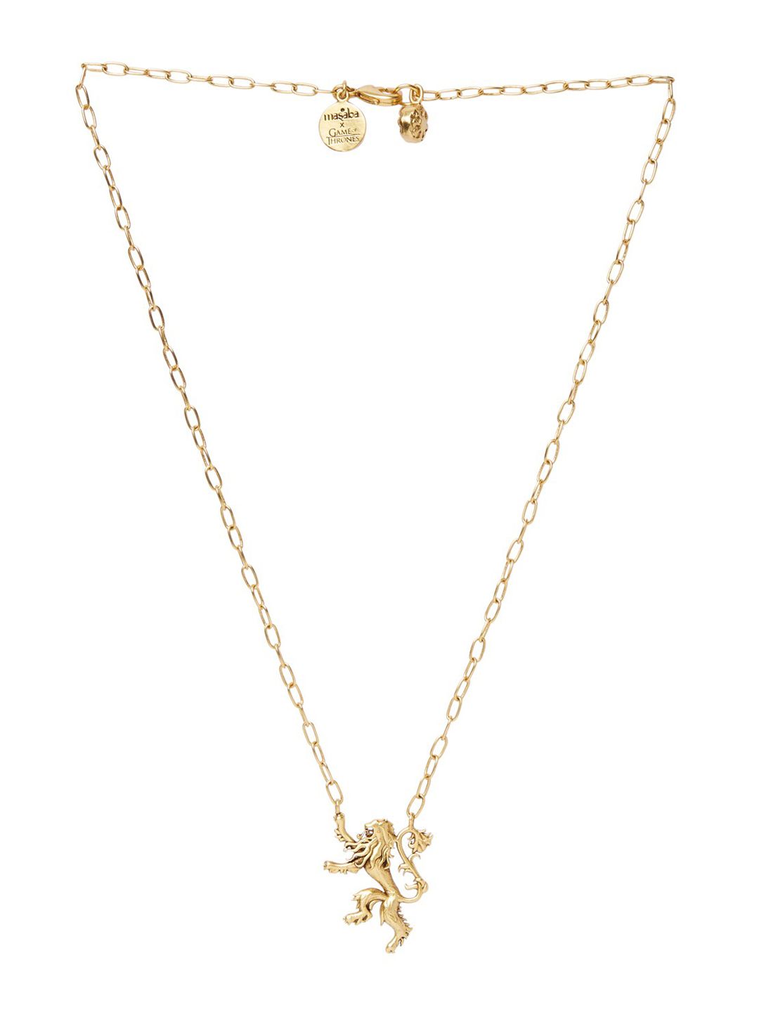 Masaba Gold-Plated GOT The House of Lannister Chain Price in India
