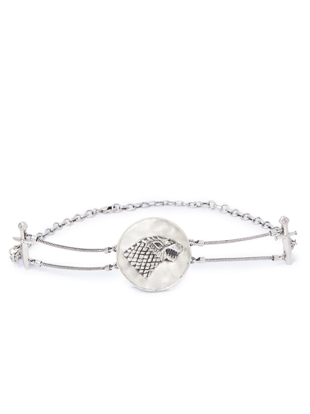Masaba Silver-Plated The Lone Wolf Choker Price in India