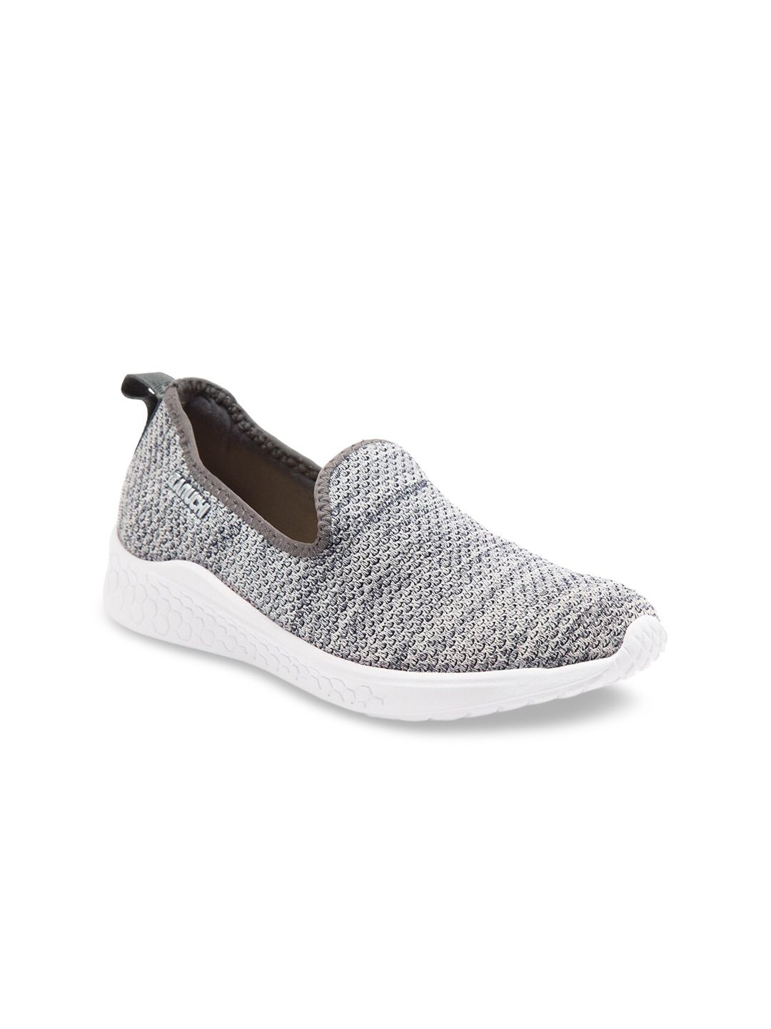 Ganuchi Women Grey Mesh Running Shoes Price in India