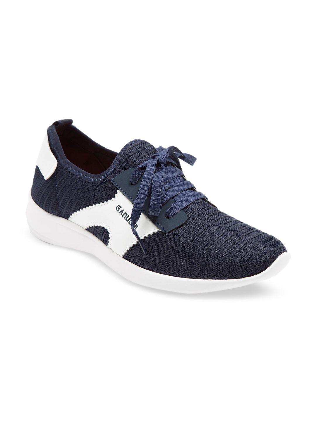 Ganuchi Women Blue Mesh Running Shoes Price in India