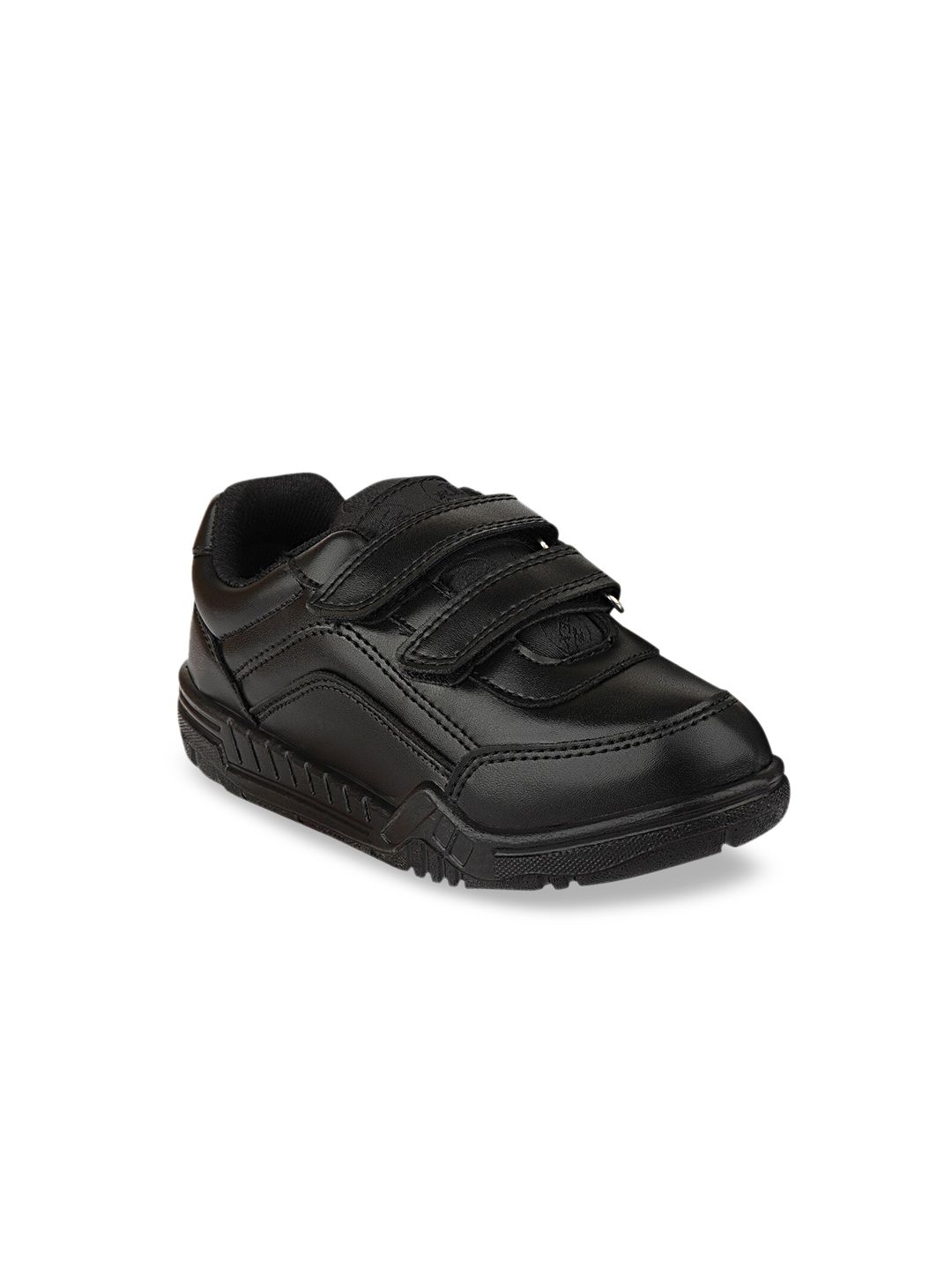 Rex Men Black Solid Sneakers