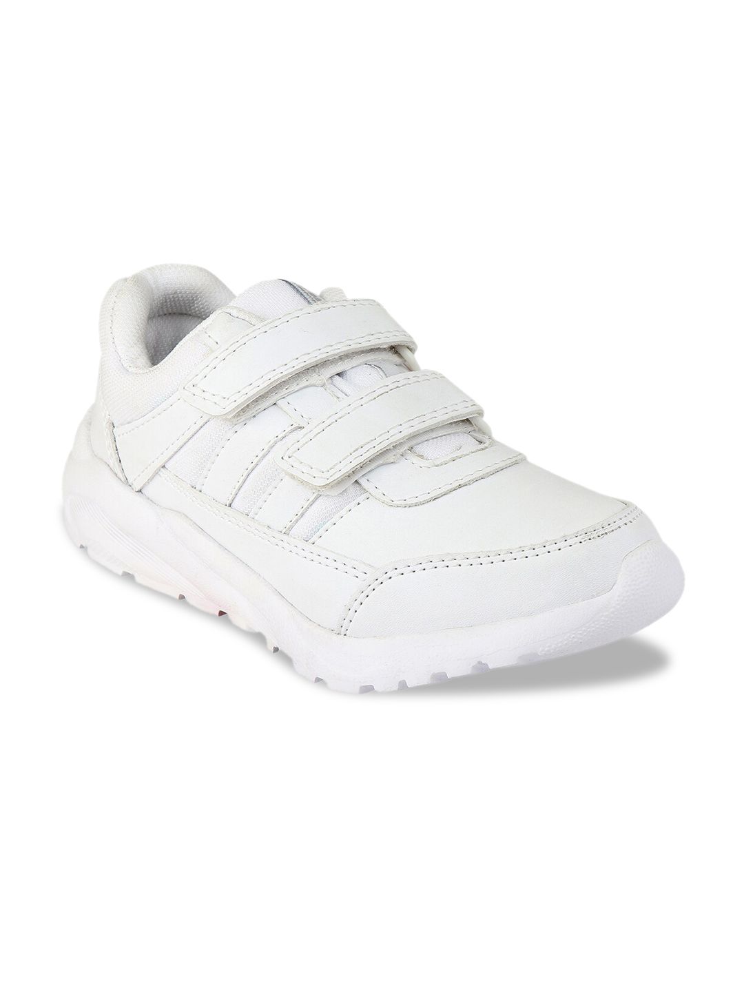 Rex Men White Solid Sneakers