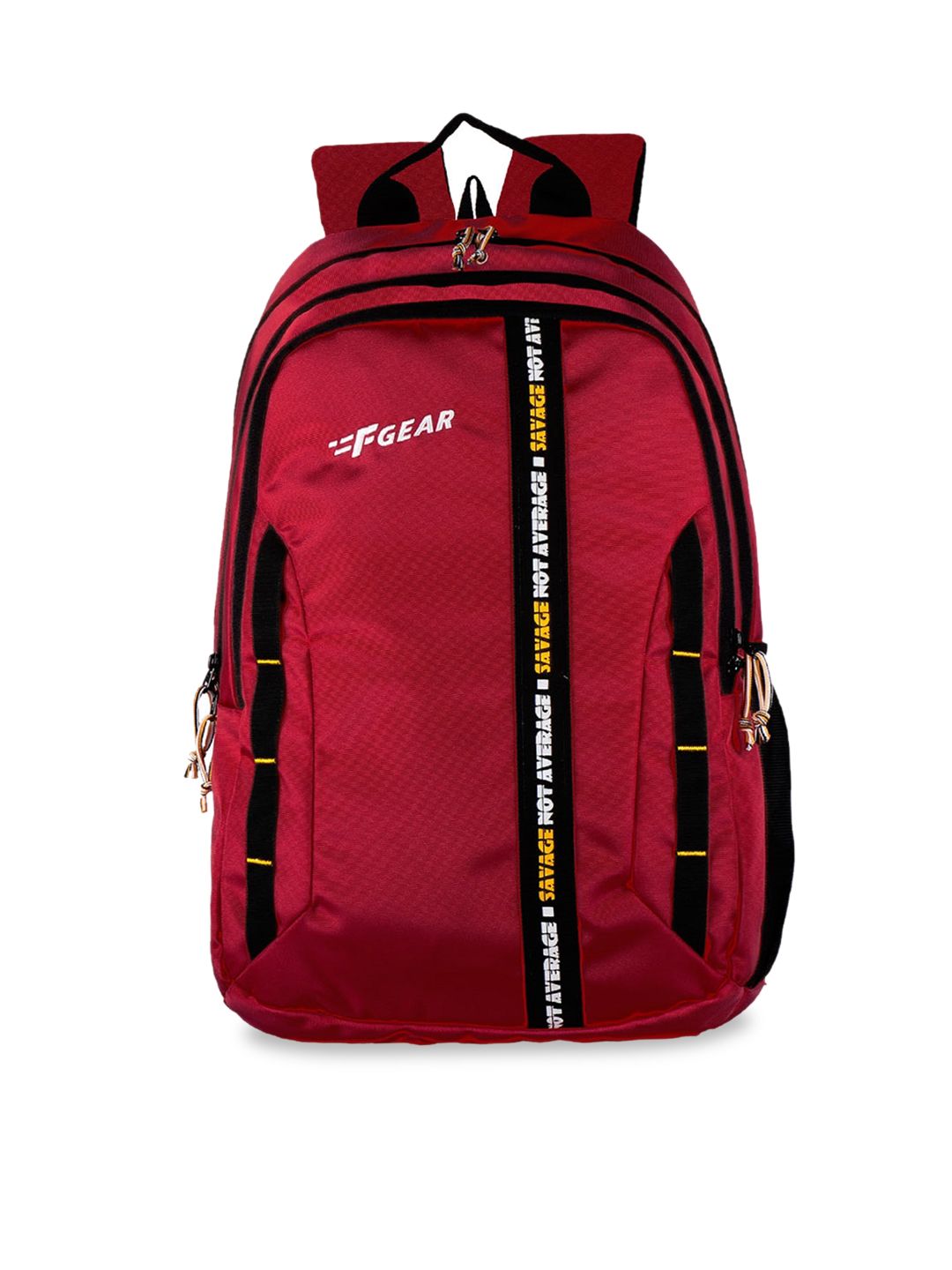 F Gear Unisex Red Brand Logo Backpack Price in India