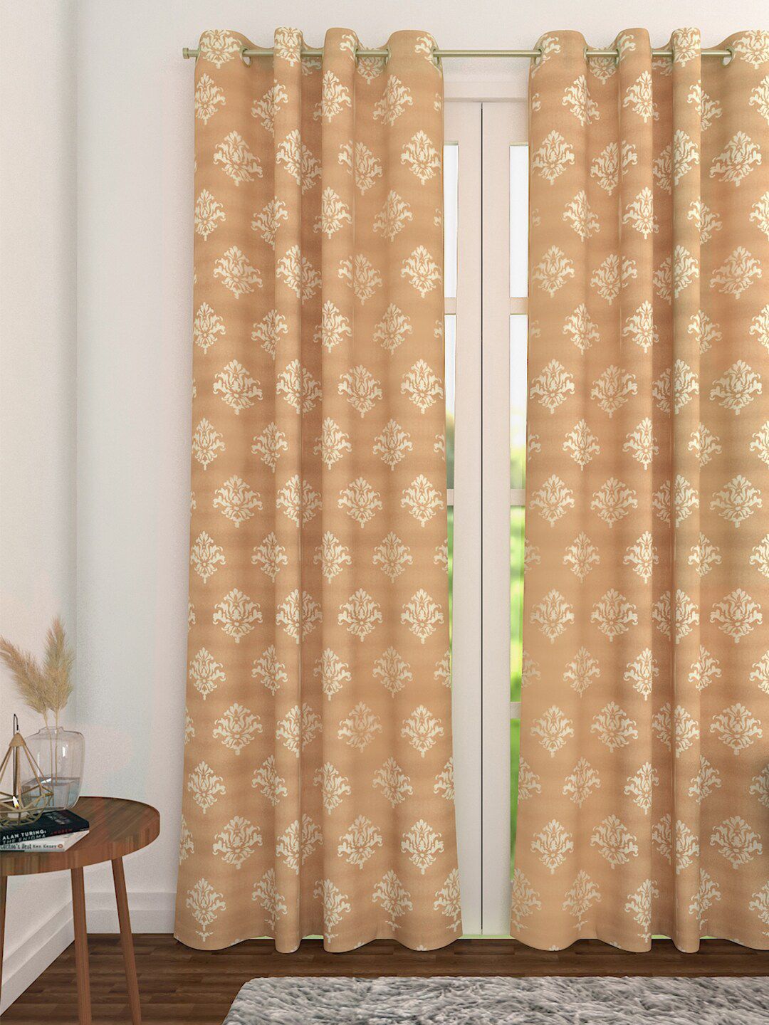 Soumya Beige Single Door Curtain Price in India