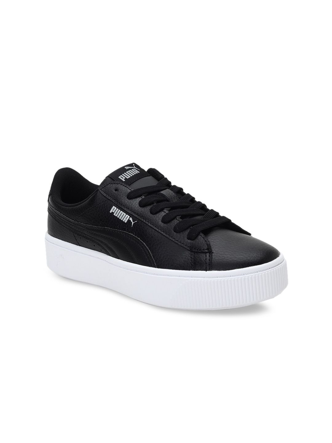 Puma Women Black Vikky Stacked L Sneakers Price in India