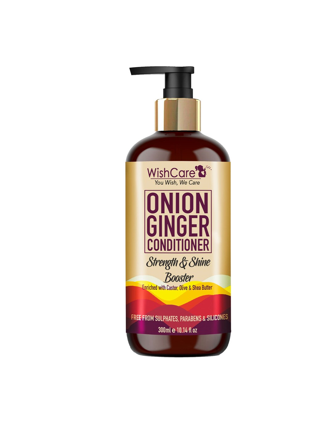 WishCare Onion Ginger Conditioner - Strength & Shine Booster Price in India