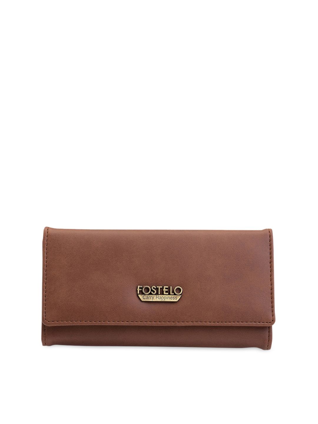 Fostelo Women Brown Solid Envelope Price in India