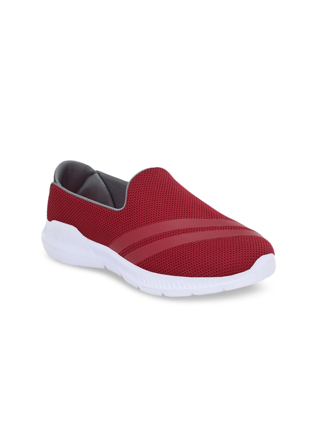 Yuuki Women Maroon Mesh Walking Shoes Price in India