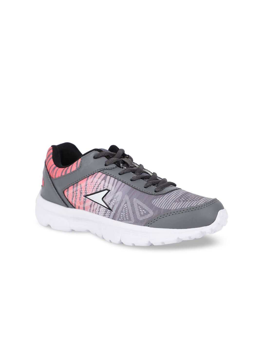 Power Women Pink & Grey Running Shoes Price in India
