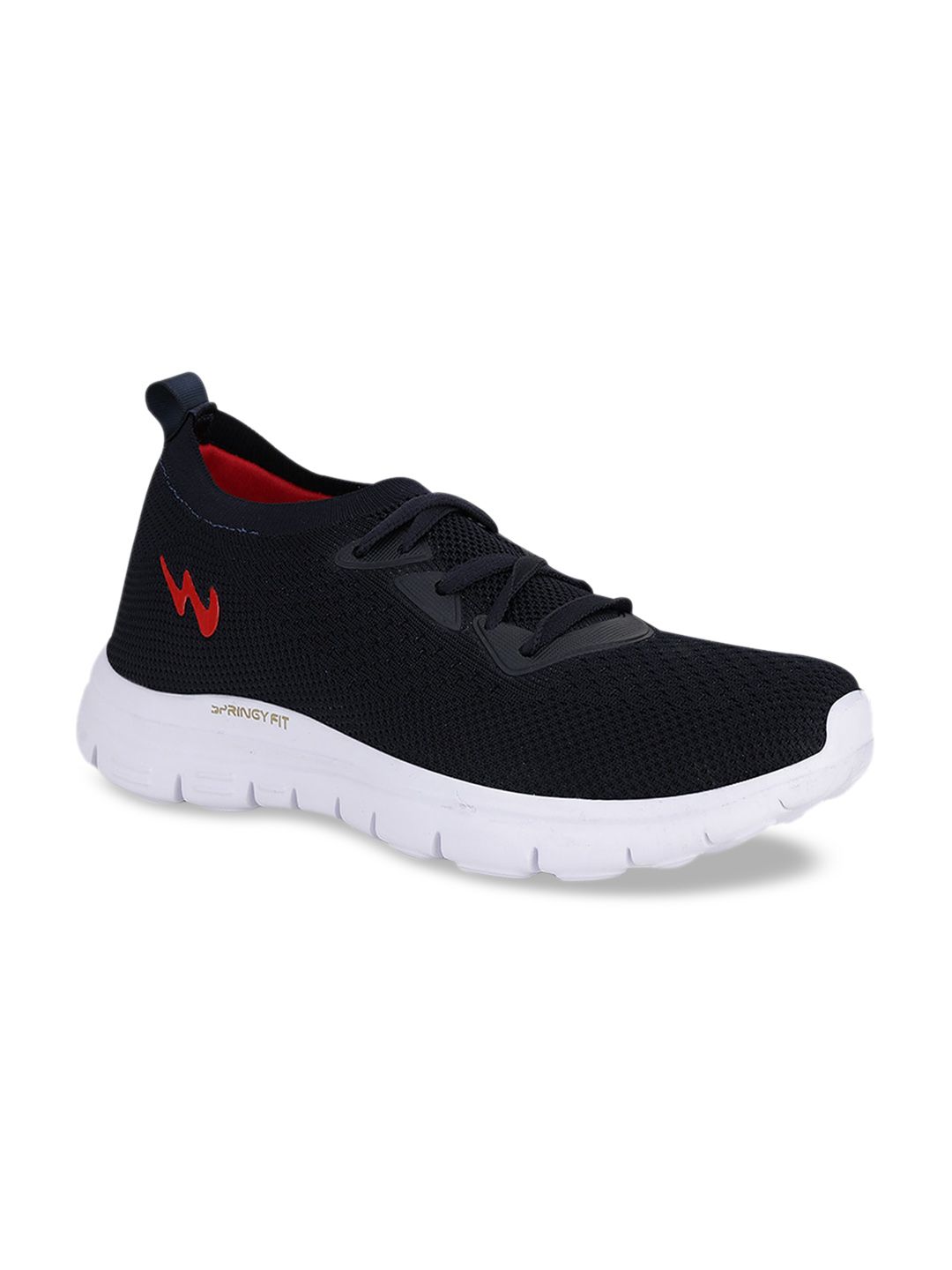 Campus Women Navy Blue Mesh Running Shoes Price in India