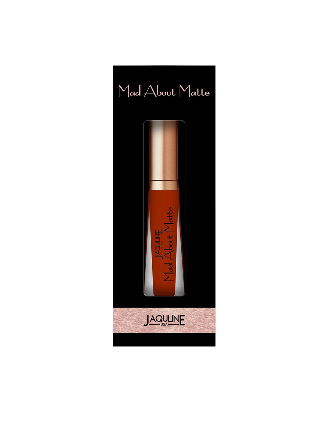 Jaquline USA Maroon Bold It Up Mad About Matte Liquid Lipstick 6.5ml Price in India