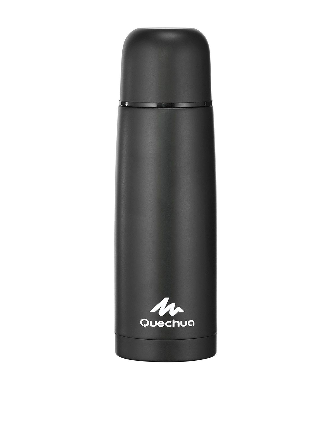 Quechua By Decathlon Black Solid Stainless Steel Insulated Hiking Bottle 480ml Price in India