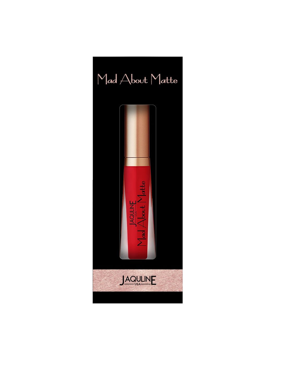 Jaquline USA Red Siren Mad About Matte Liquid Lipstick 6.5ml Price in India