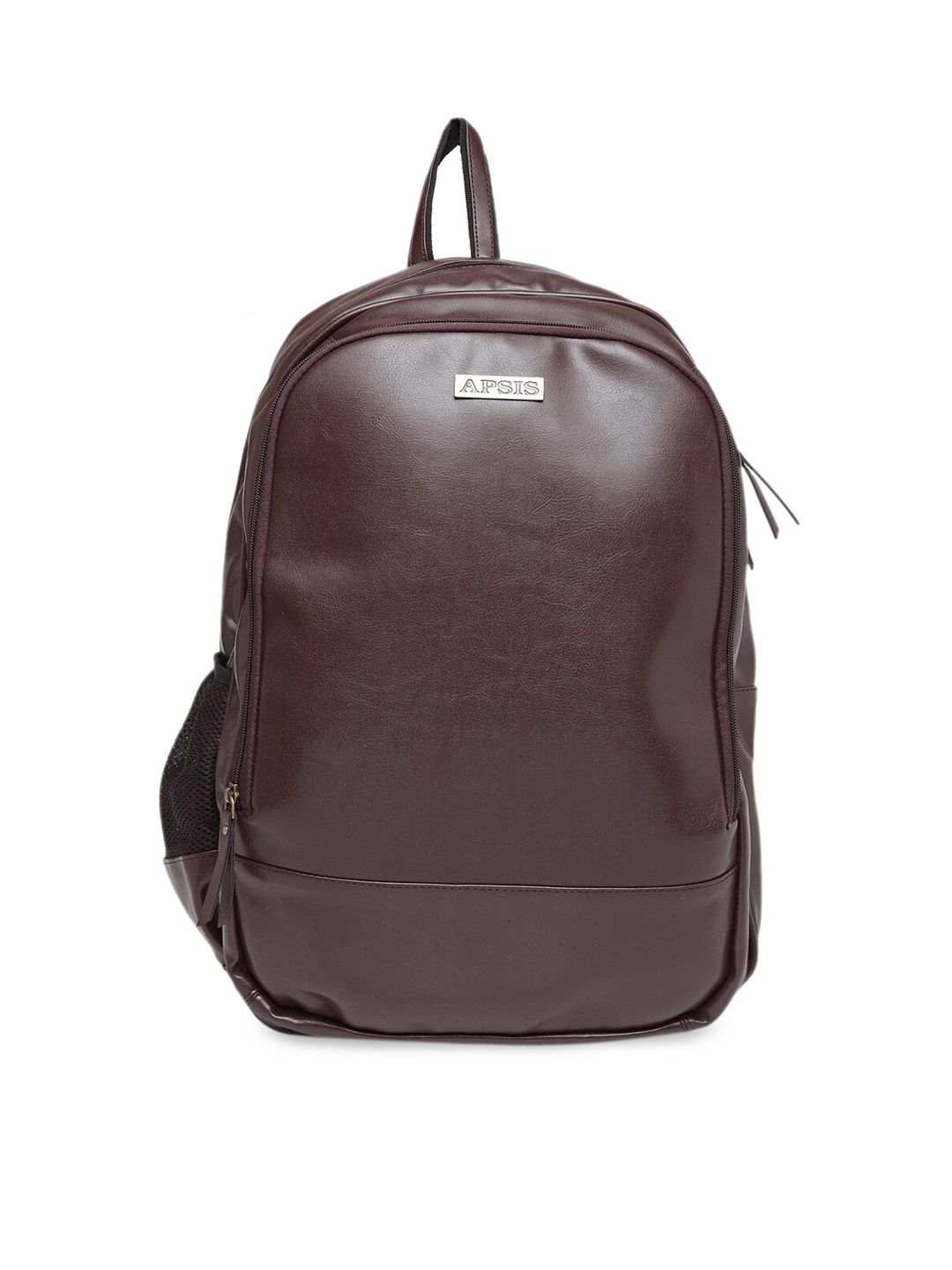 Apsis Unisex Brown Solid Backpack Price in India