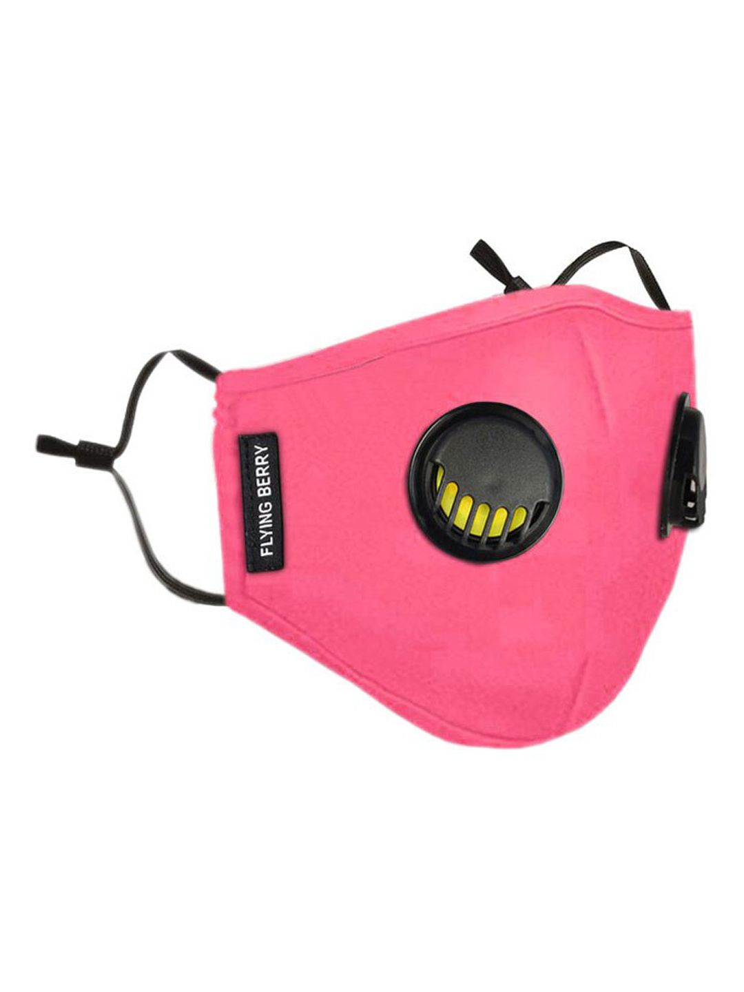 FLYING BERRY Pink 5-Ply Two Way Respirator Protective Outdoor Mask Price in India