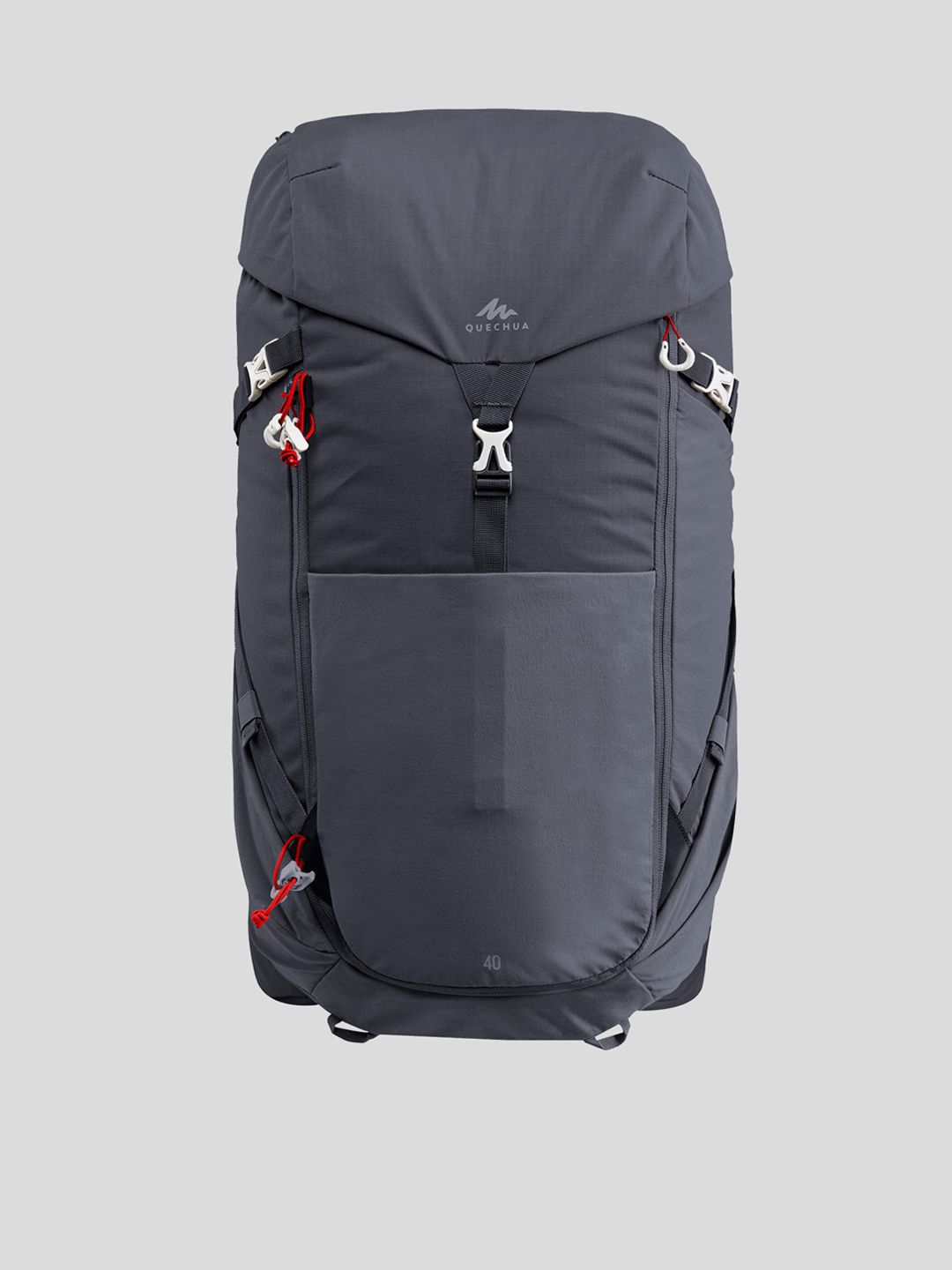 Quechua By Decathlon Unisex Black Solid Backpack Price in India