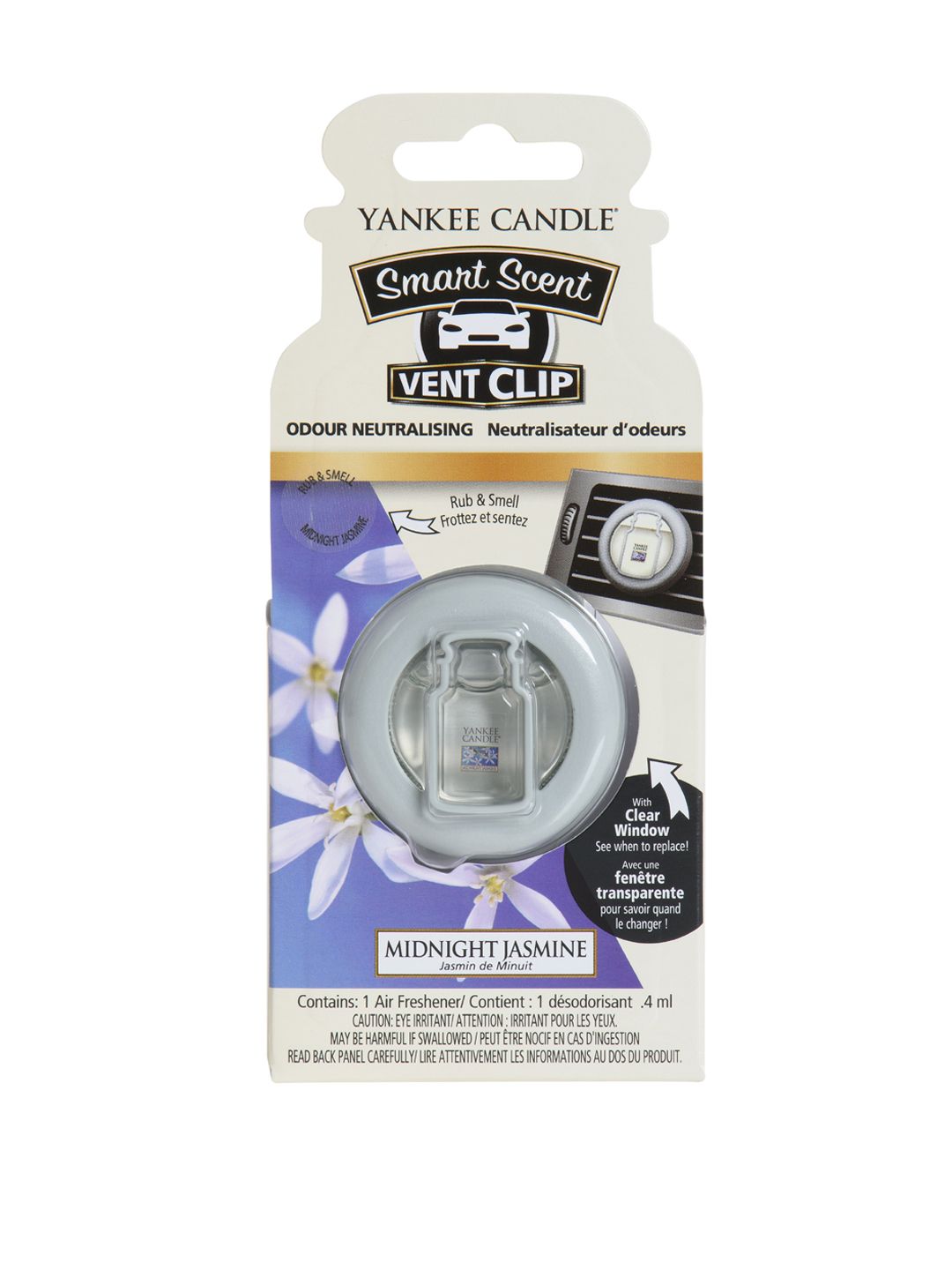 Yankee Candle Midnight Jasmine  Smart Scent Vent Clip Air Freshener Price in India