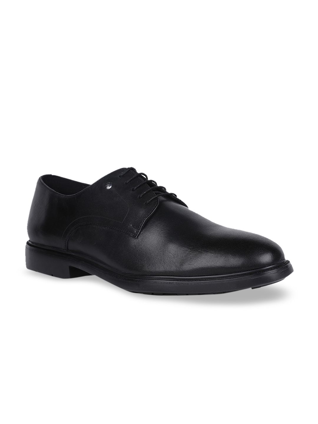 Hush Puppies Hush Puppies Men Black Solid Formal Leather Derbys