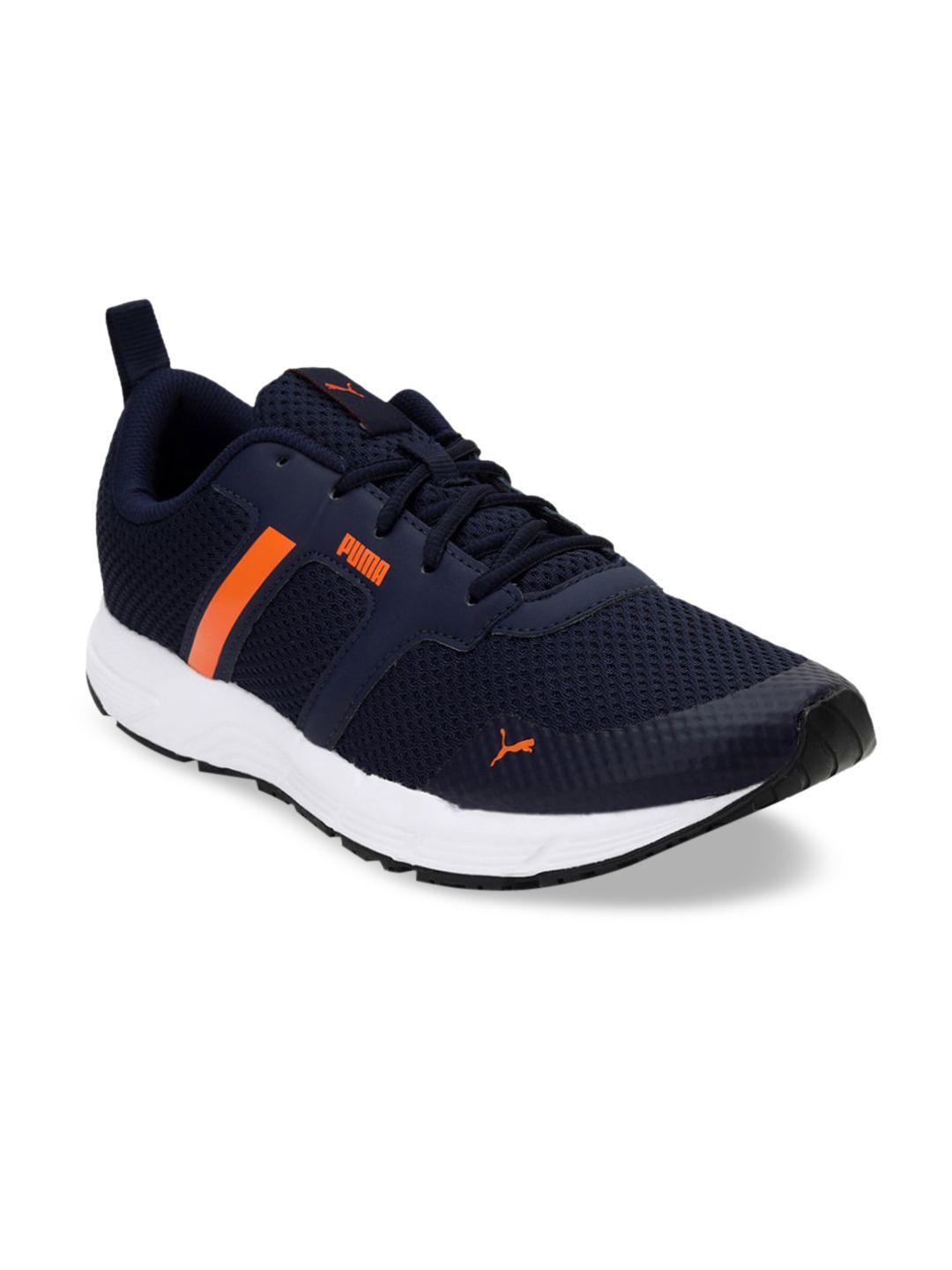 Puma Men Navy Blue Mesh Running Shoes