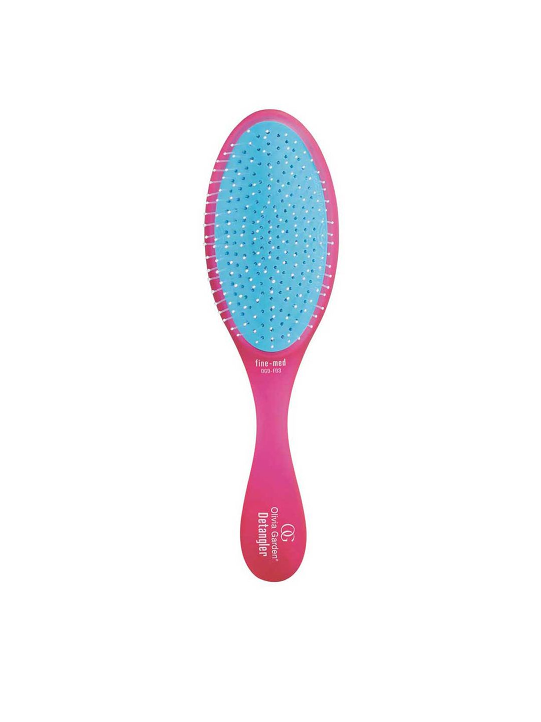 Olivia Garden Pink Detangler Medium Thick Brush