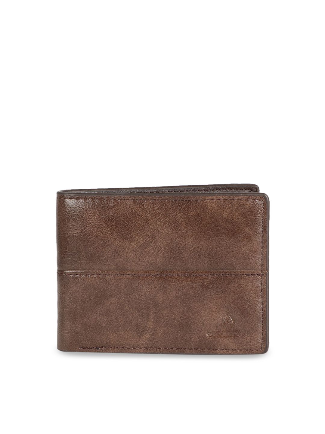 Alvaro Castagnino Men Brown Solid Two Fold Wallet