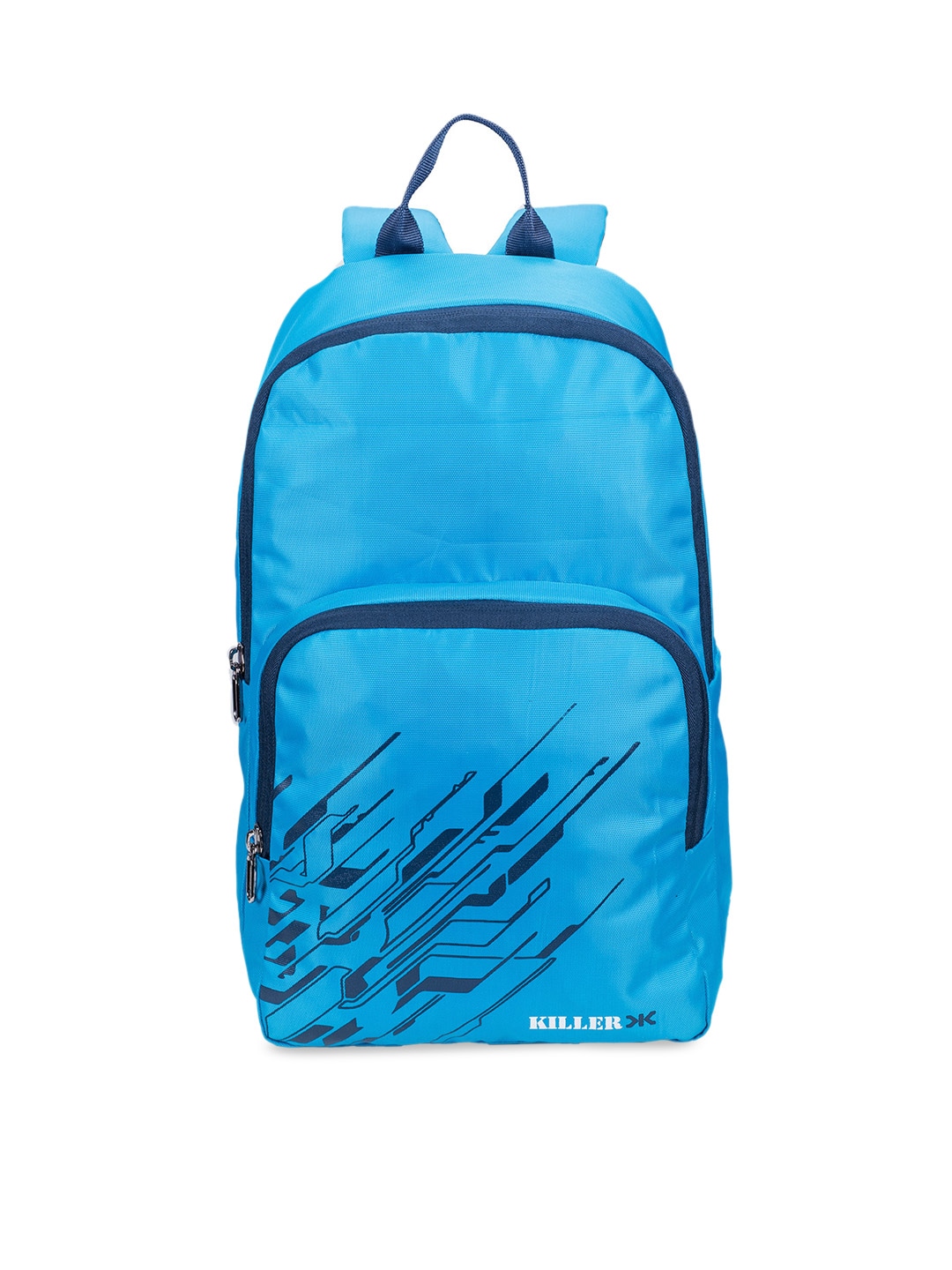 Killer Unisex Blue Graphic Backpack Price in India