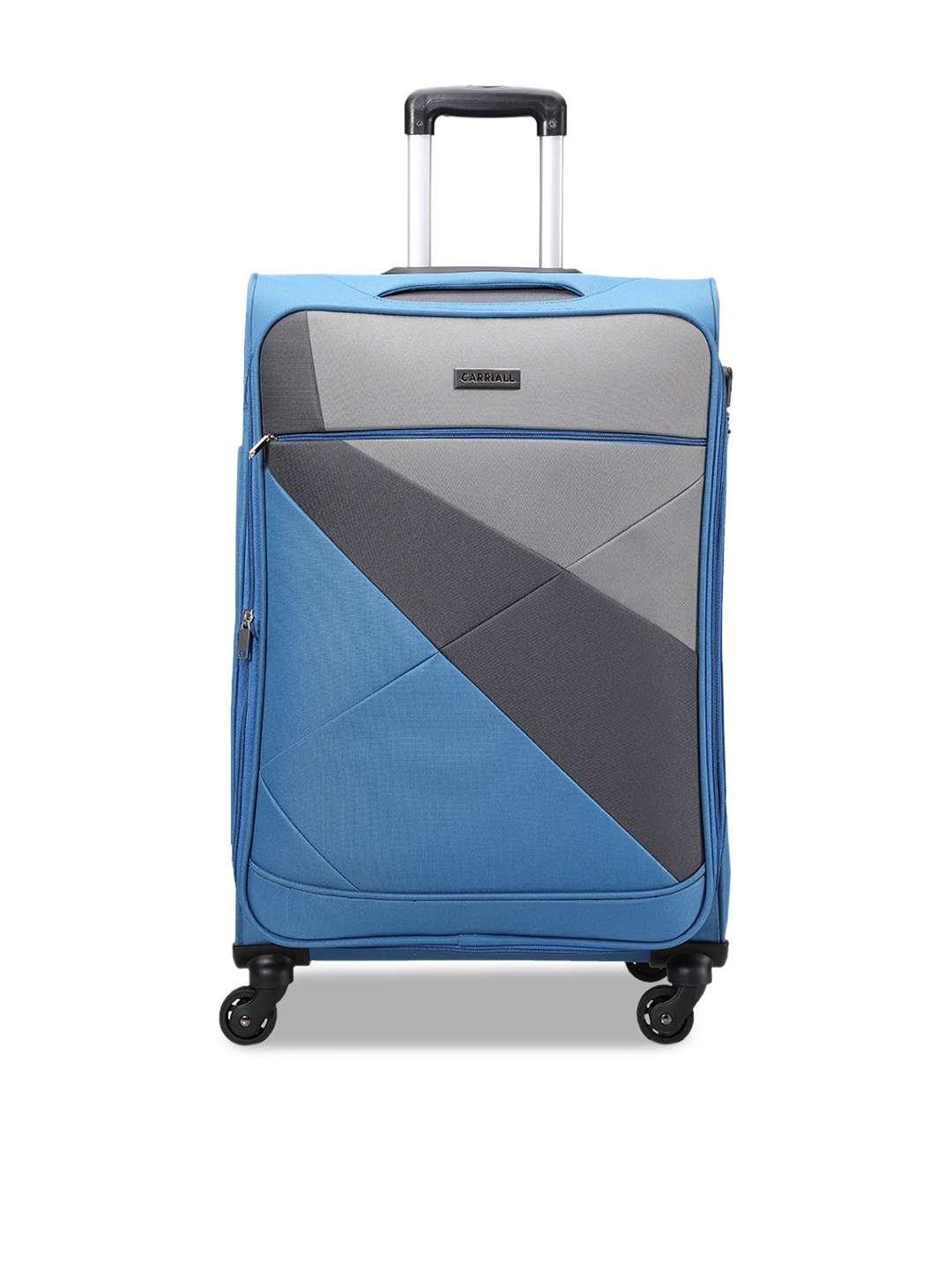 CARRIALL Assorted Soft-Sided Medium Trolley Suitcase Price in India