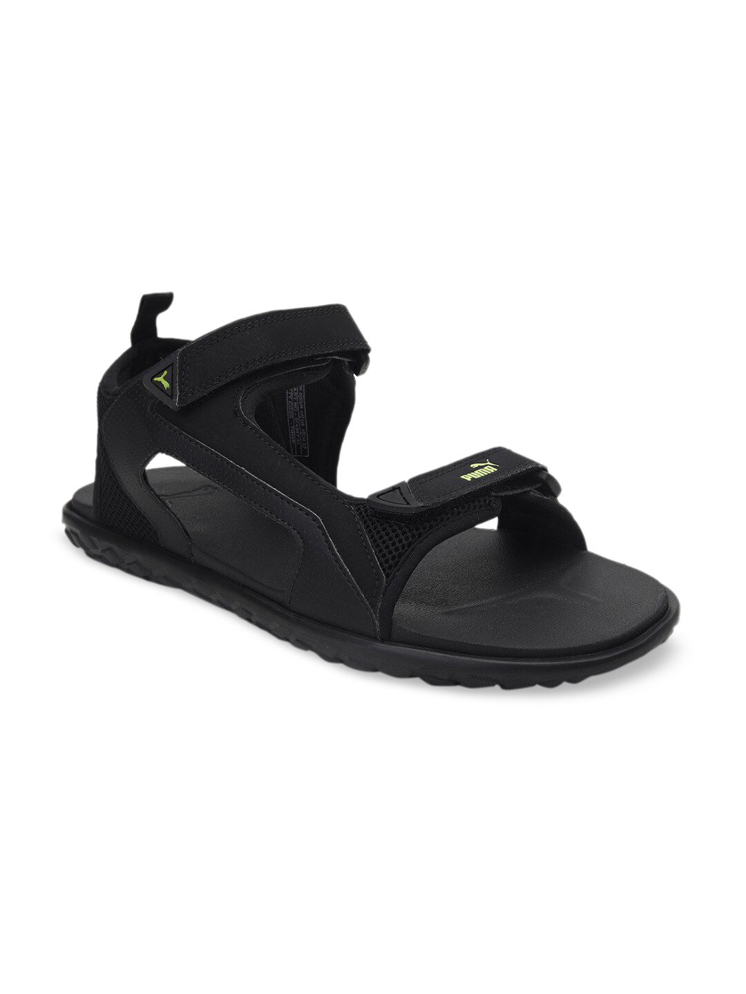 Puma Unisex Black Sports Sandals Price in India