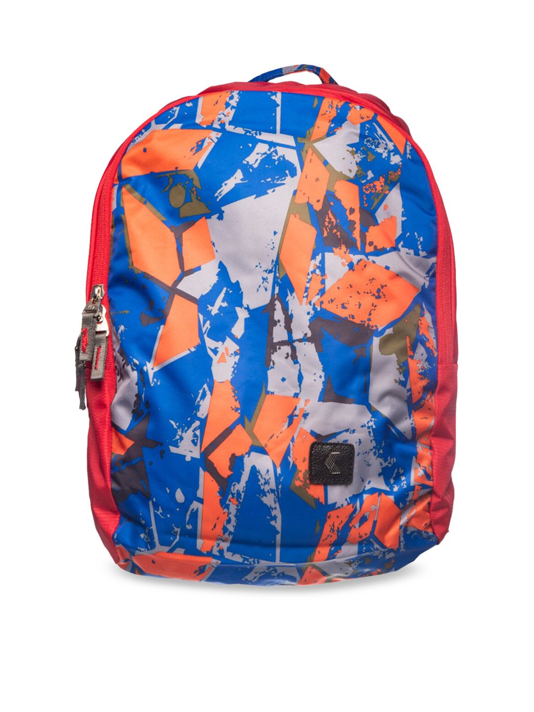 Khadims Unisex Red Graphic Backpack Price in India