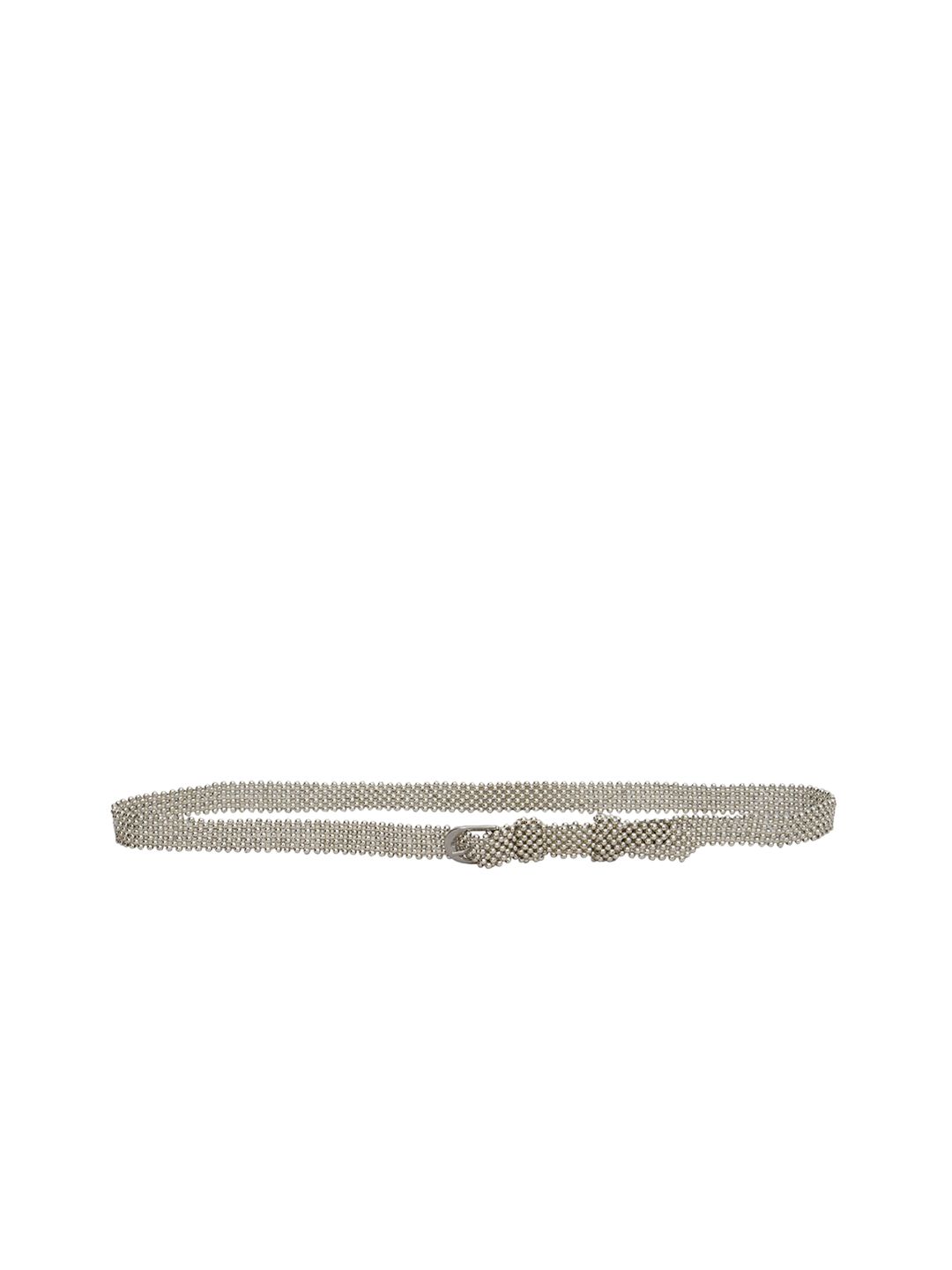 Diwaah Women Silver-Toned Embellished Belt Price in India