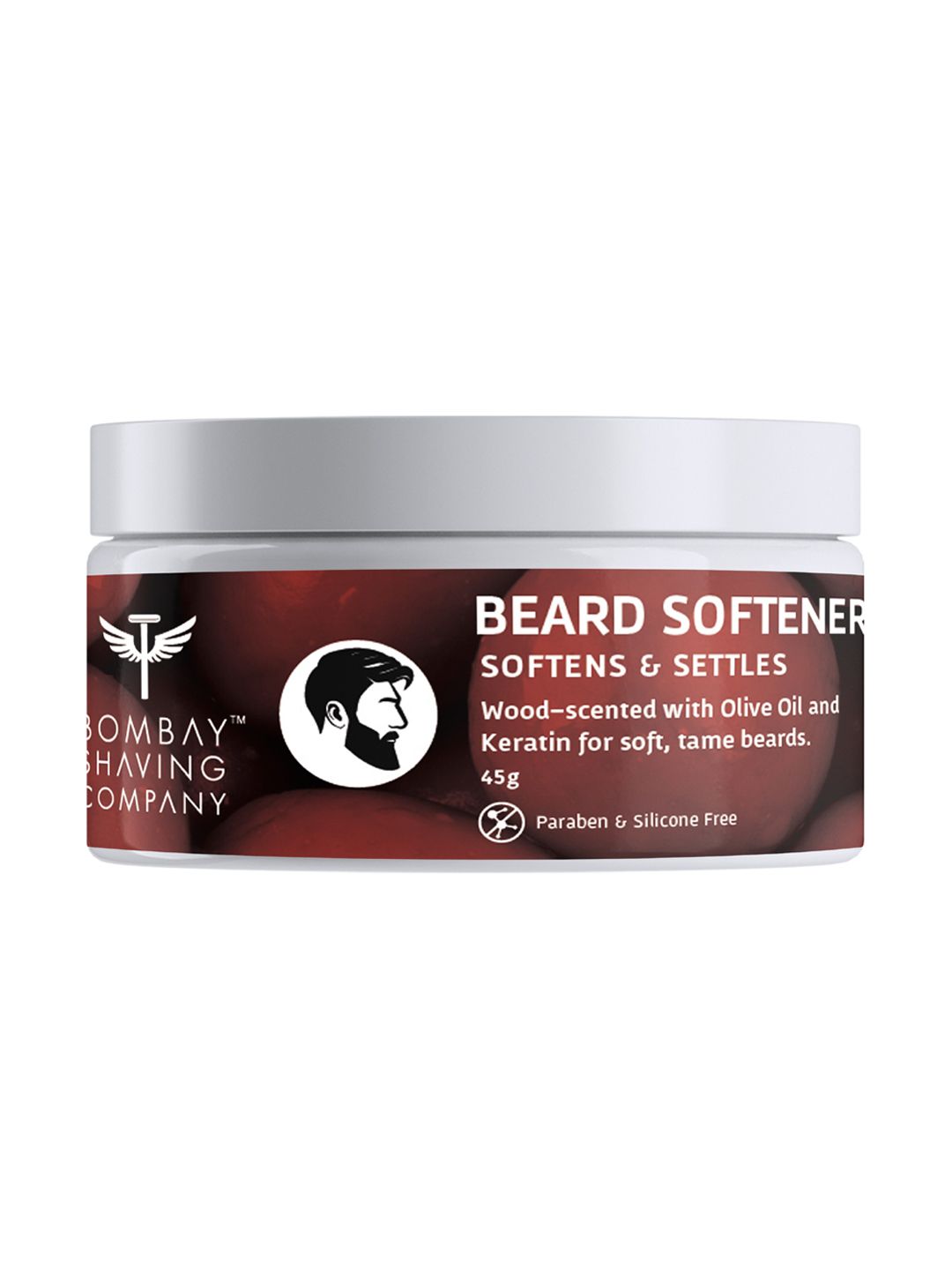 Bombay Shaving Company Olive, Shea Butter & Keratin Beard Softener Balm 45 gm