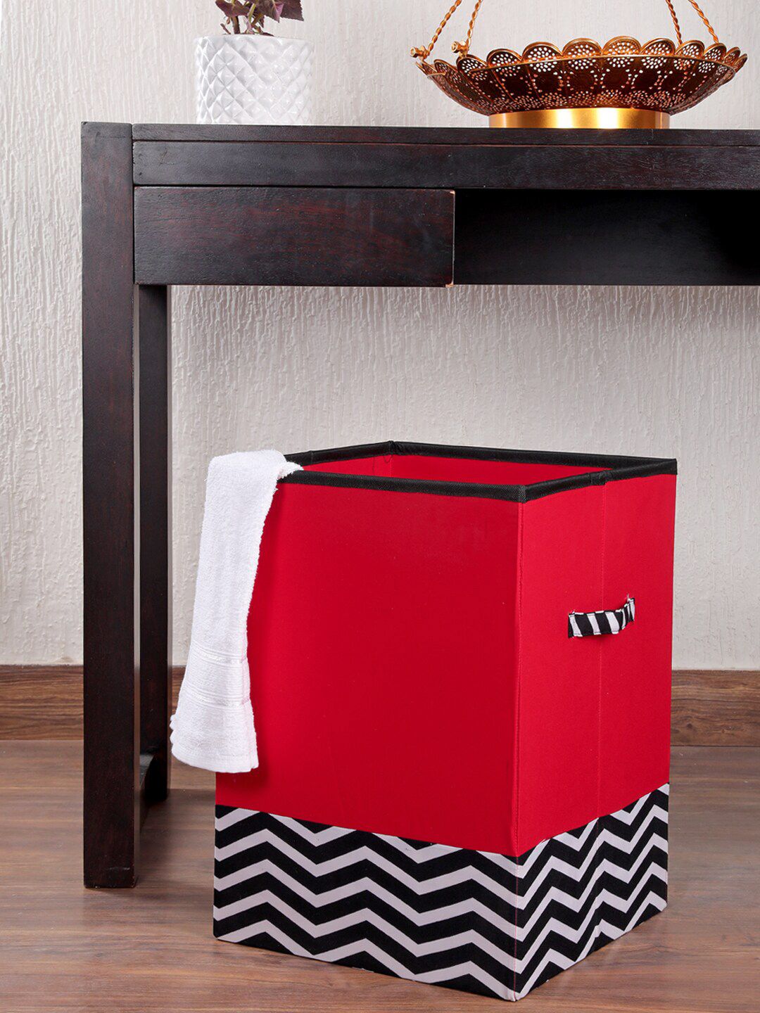 My Gift Booth Red & Black Printed Sustainable Multi-Utility Organizer Price in India