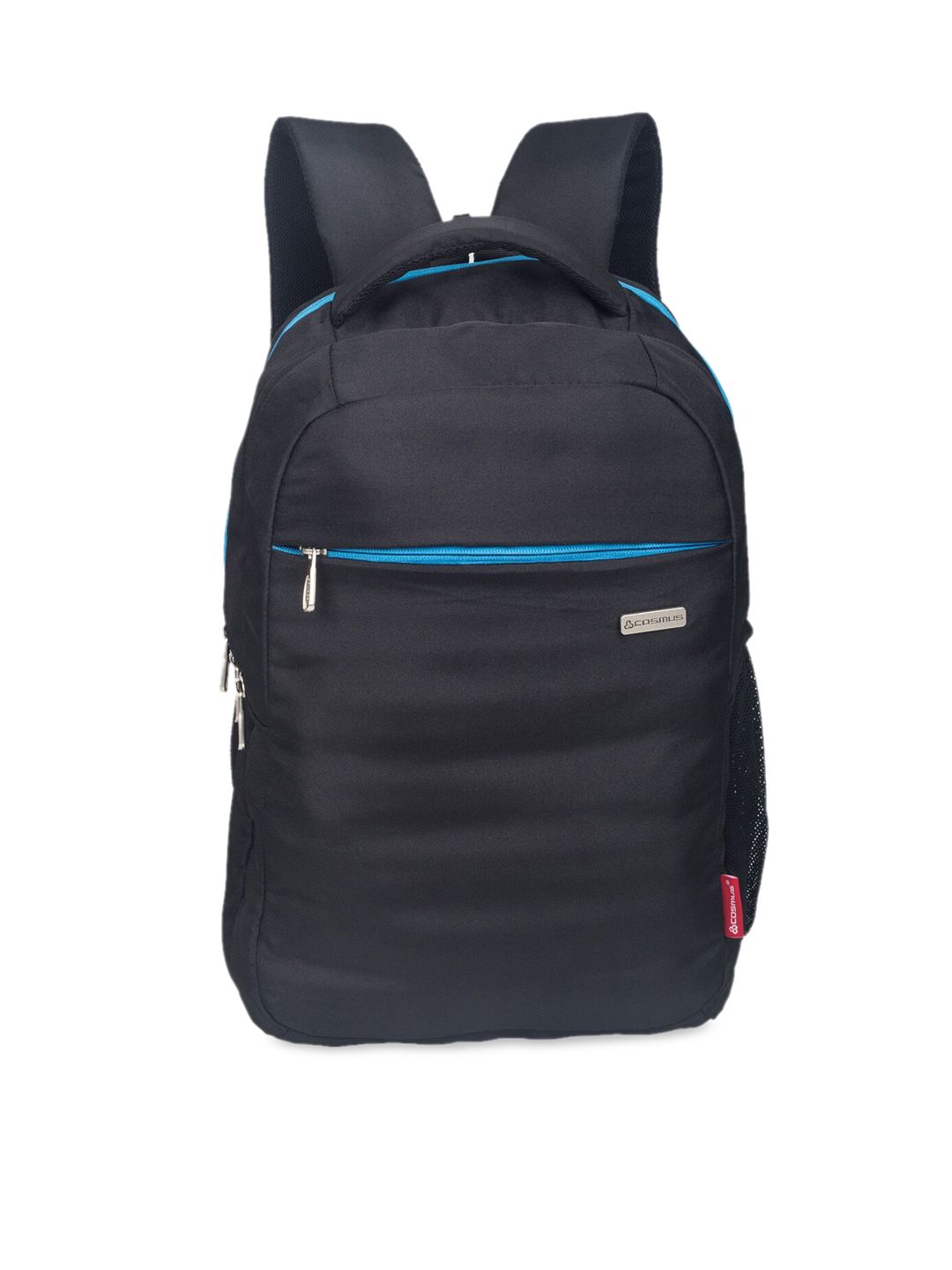 COSMUS Black Solid Laptop Backpack Price in India