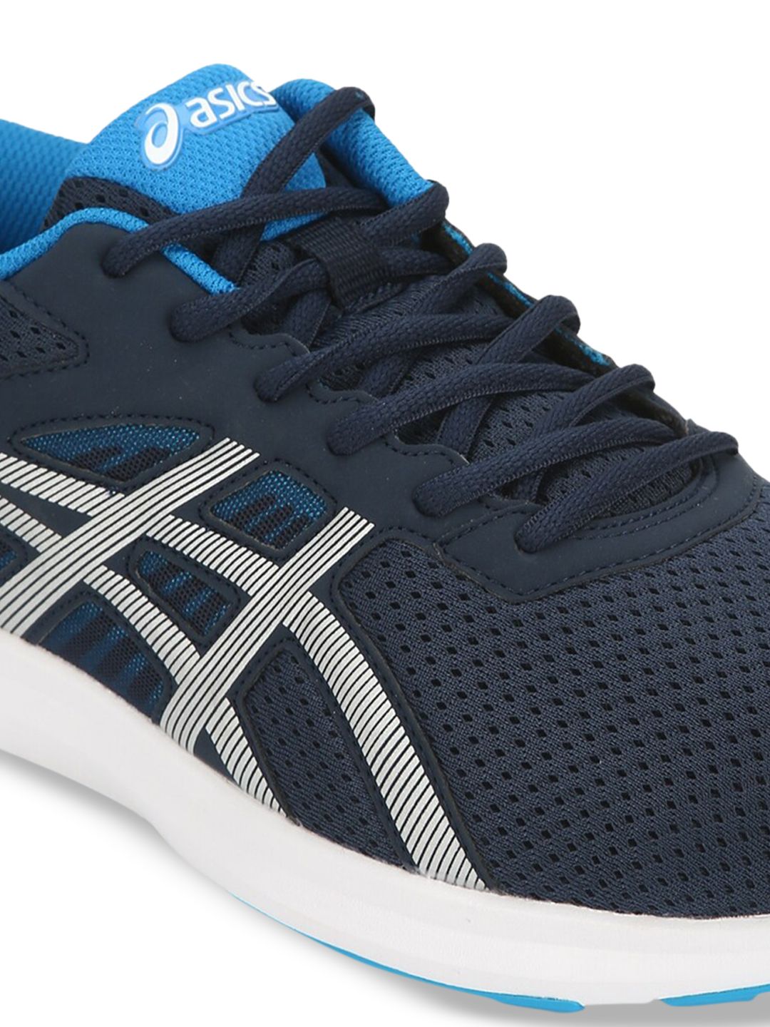 Buy ASICS Men Navy Blue & Grey fuzor B Running Shoes - Sports