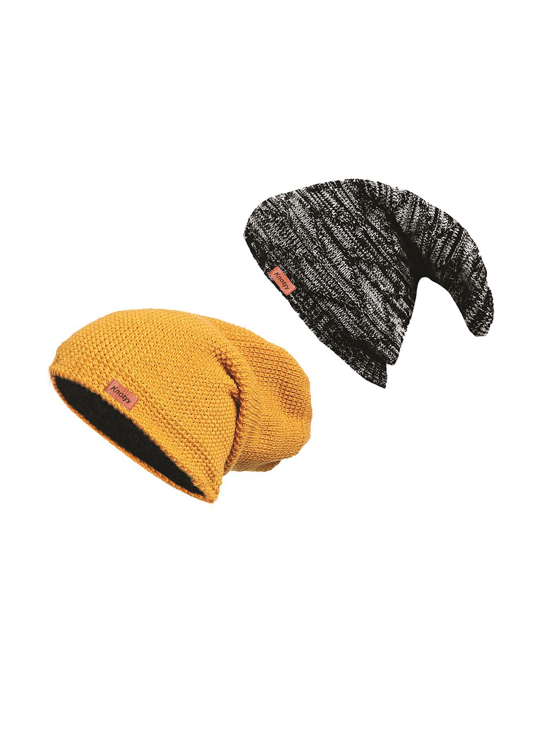 Knotyy Unisex Pack Of 2 Beanie Price in India