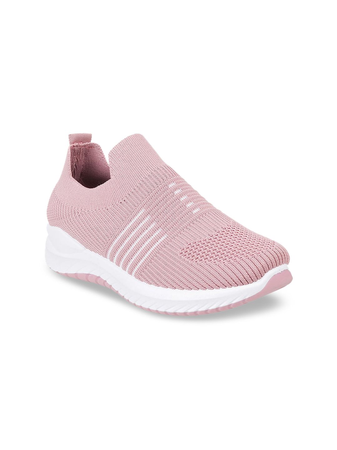 WALKWAY by Metro Women Pink Woven Design Sneakers Price in India
