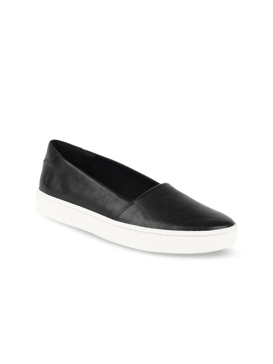 Hush Puppies Women Black Slip-On Sneakers Price in India