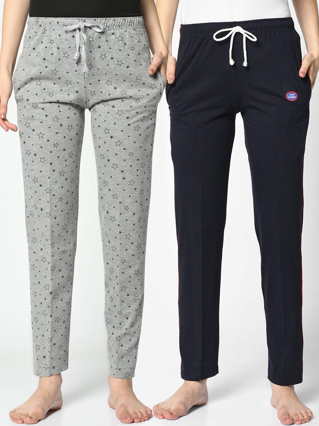 VIMAL JONNEY Women Pack Of 2 Lounge Pants Price in India