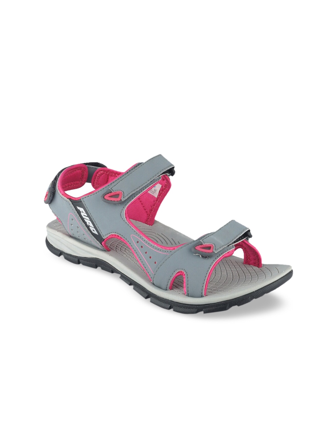 FURO by Red Chief Women Grey Sports Sandals Price in India